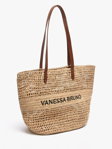 Shopping Bag Cabas Raphia Vanessa bruno Beige cabas raphia 60V40468 other view 1