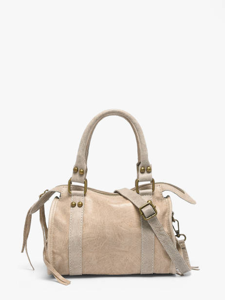 Sac Porté Main Spazzolato Cuir Milano Marron spazzolato SP24093 vue secondaire 3