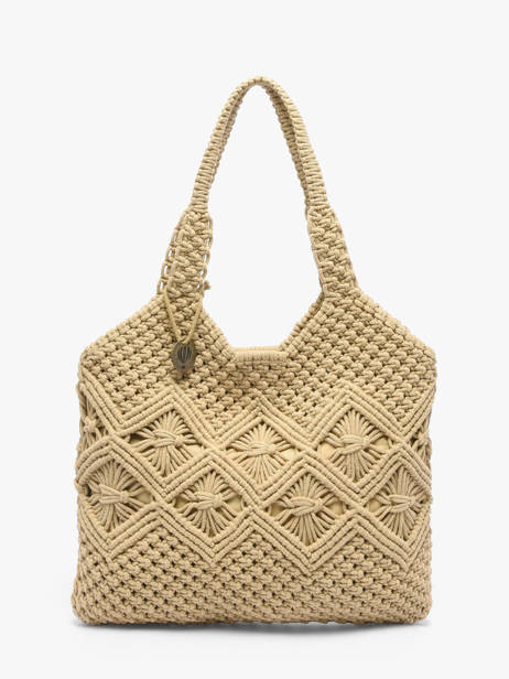 Shoulder Bag Estival Cotton Le voyage en panier Beige estival PM941