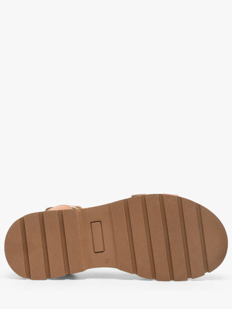 Sandales En Cuir We do Orange women 45710A03 vue secondaire 4