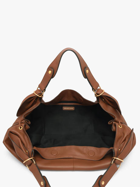 Sac Porté épaule Studio Cuir Gerard darel Marron studio Y457 vue secondaire 3