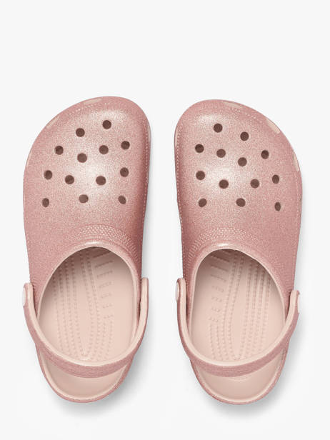 Mules Crocs Rose women 59426WV vue secondaire 3