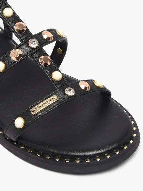 Sandales En Cuir Les tropeziennes Noir women CORLYLOW vue secondaire 2
