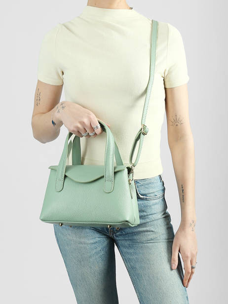 Handbag Caviar Leather Milano Green caviar CA26021 other view 1