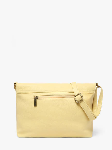Sac Bandoulière Soft Miniprix Jaune soft MD5231 vue secondaire 2