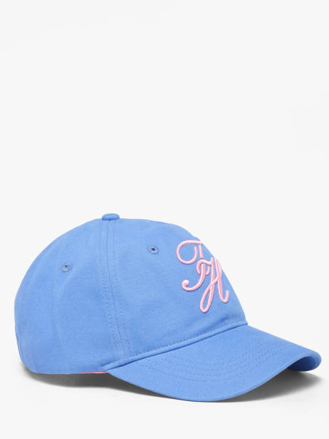 Casquette Tommy hilfiger Bleu th embroided AW18338 vue secondaire 1