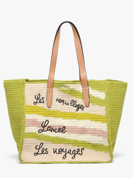 Sac Porté épaule A4 Summer Capsule Lancel Vert summer capsule A14005 vue secondaire 1