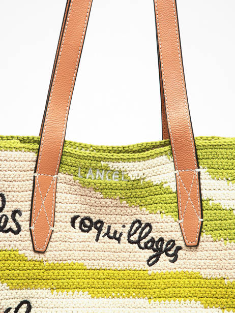 Sac Porté épaule A4 Summer Capsule Lancel Vert summer capsule A14005 vue secondaire 2