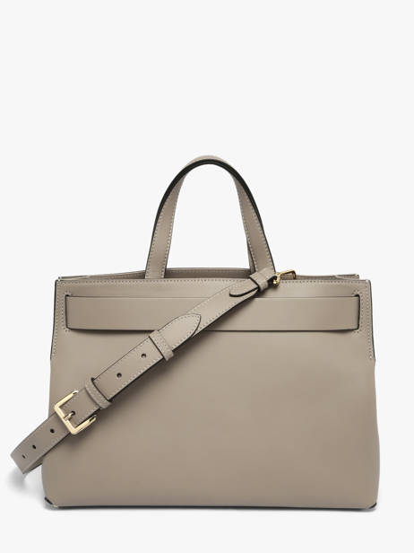 Sac Porté Main M Angèle Cuir Lancel Gris angele A14017 vue secondaire 5