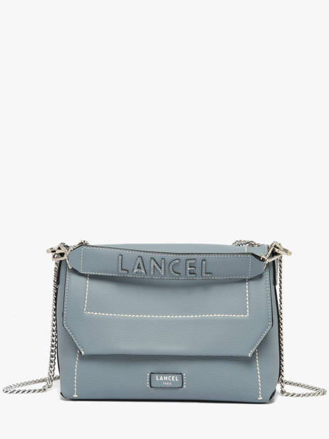 Shoulder Bag Ninon Leather Lancel Blue ninon A13782