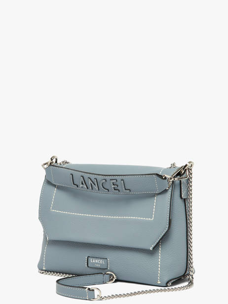 Shoulder Bag Ninon Leather Lancel Blue ninon A13782 other view 3