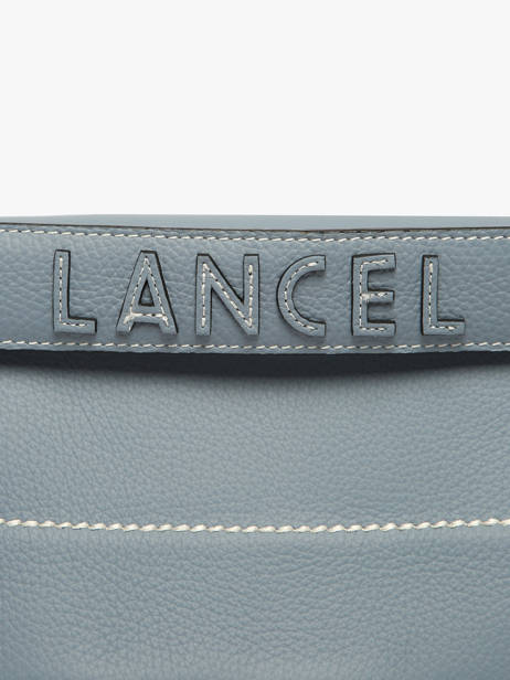 Shoulder Bag Ninon Leather Lancel Blue ninon A13782 other view 4