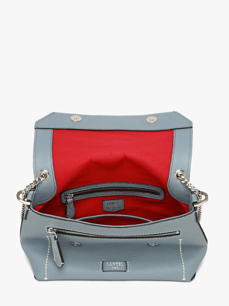 Shoulder Bag Ninon Leather Lancel Blue ninon A13782 other view 5