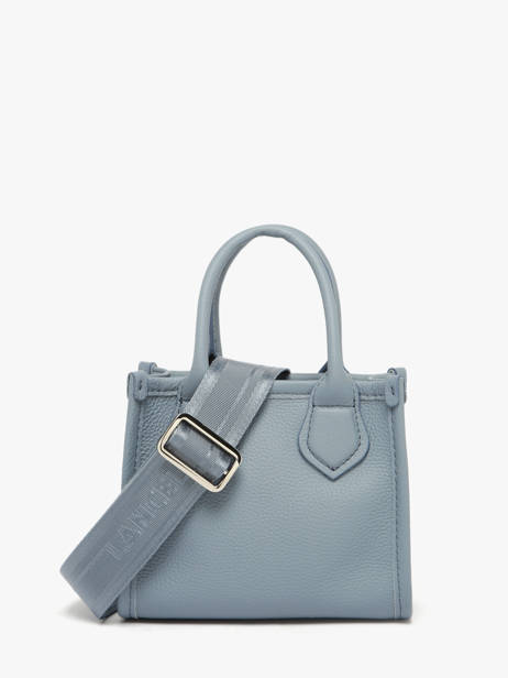 Sac Bandoulière Mini Jour Cuir Lancel Bleu jour A14078 vue secondaire 4