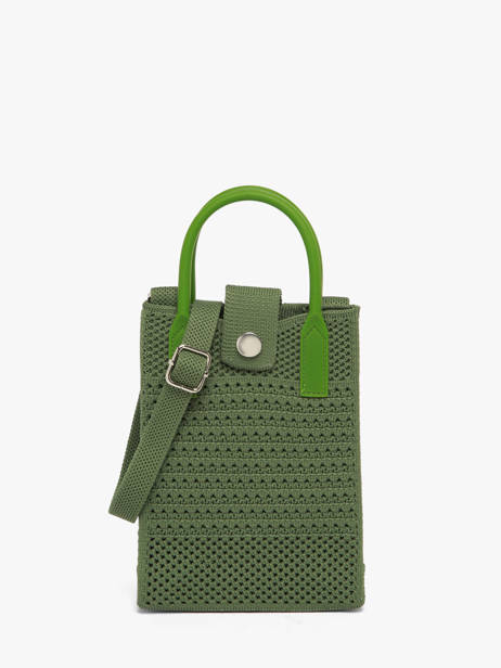Sac Bandoulière Phonebag Polyester Miniprix Vert phonebag P201