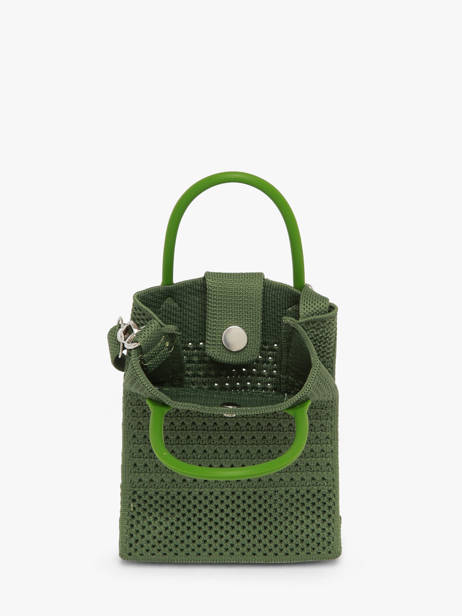 Sac Bandoulière Phonebag Polyester Miniprix Vert phonebag P201 vue secondaire 1