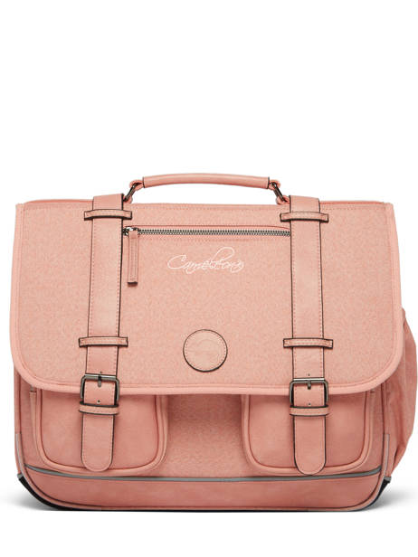 Cartable 3 Compartiments Cameleon Rose vintage color VIC-CA41 vue secondaire 7