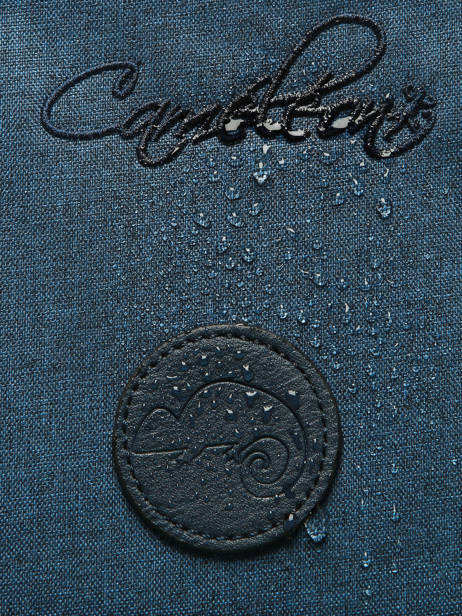 Cartable à Roulettes 2 Compartiments Cameleon Bleu vintage color CR38 vue secondaire 7