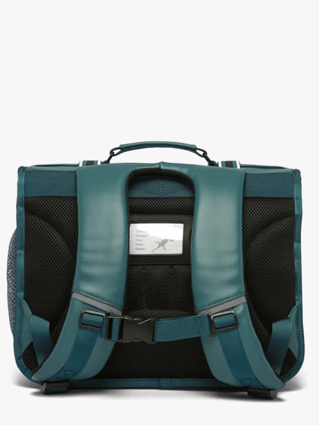 Cartable Vintage North Cameleon Bleu vintage north CA38 vue secondaire 3