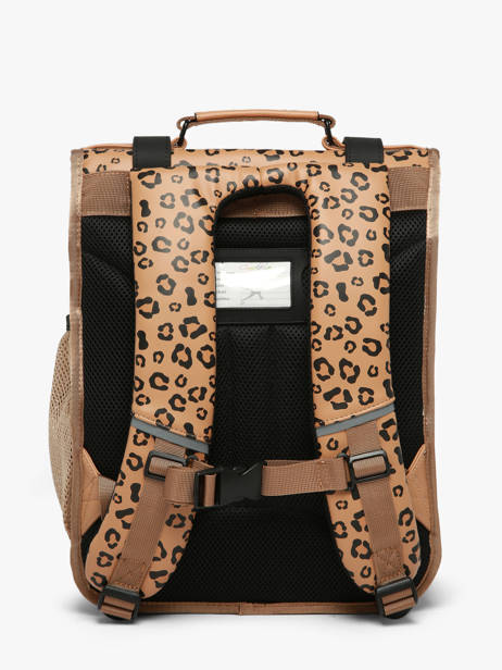 Sac à Dos Vintage North 2 Compartiments Cameleon Marron vintage north SD39 vue secondaire 3