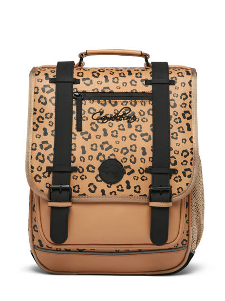 Sac à Dos Vintage North 2 Compartiments Cameleon Marron vintage north SD39 vue secondaire 5