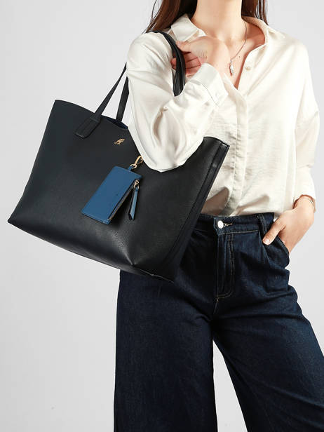 Sac Porté épaule Th Icon Tommy hilfiger Bleu th icon AW18724 vue secondaire 1