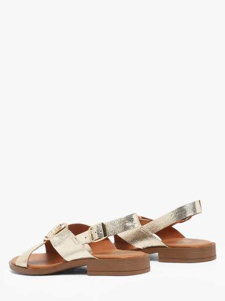 Sandales En Cuir We do Argent women 45126A61 vue secondaire 2