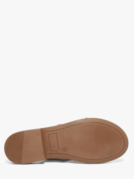 Sandales En Cuir We do Argent women 45126A61 vue secondaire 4