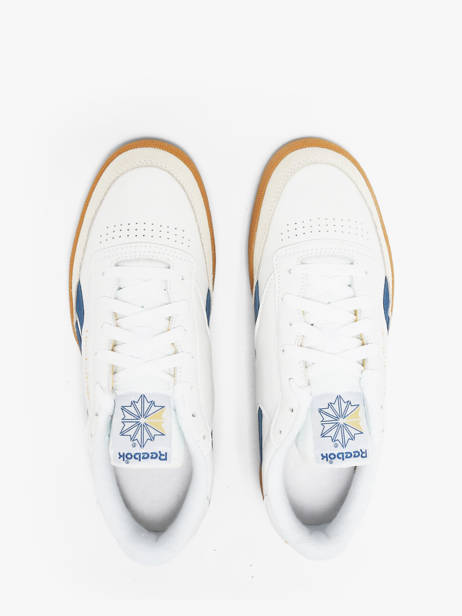 Sneakers En Cuir Reebok Blanc men 244950 vue secondaire 3