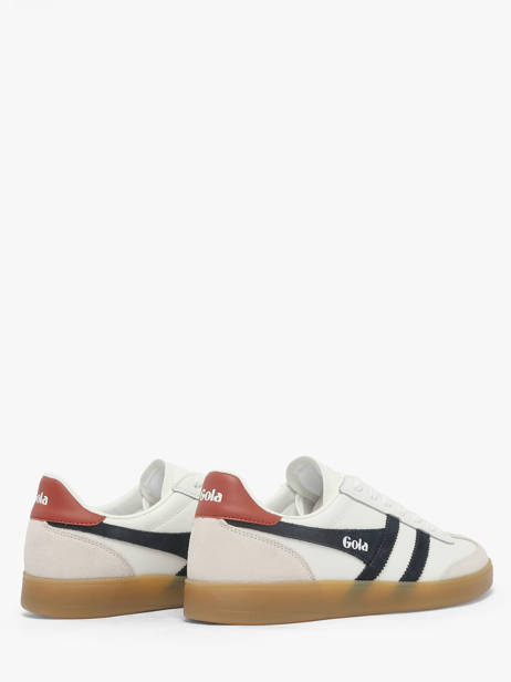 Sneakers En Cuir Gola Blanc men CMB744WU vue secondaire 2