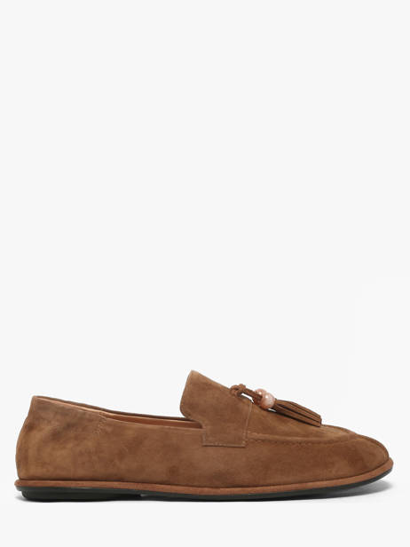 Mocassins En Cuir Inuovo Marron women CT003KCN