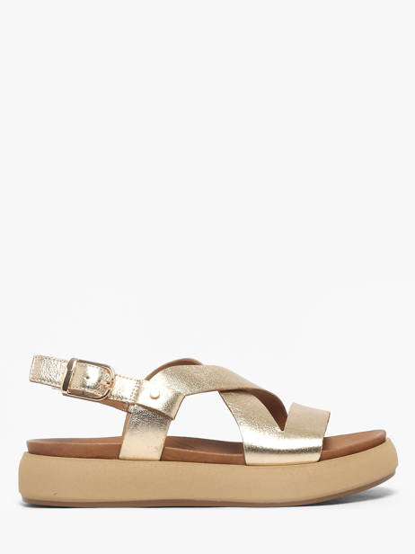 Sandales En Cuir Inuovo Or women 96063GLD