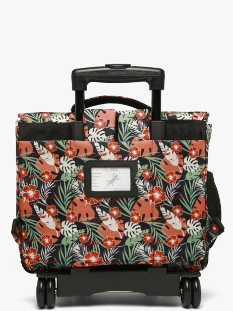 2-compartment Wheeled Satchel Cameleon Multicolor futur CR38 other view 6