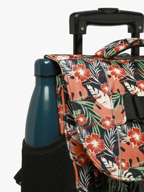 2-compartment Wheeled Satchel Cameleon Multicolor futur CR38 other view 7