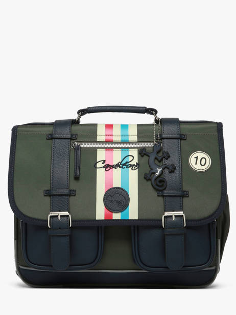 Satchel 2 Compartments Cameleon Blue vintage urban CA38