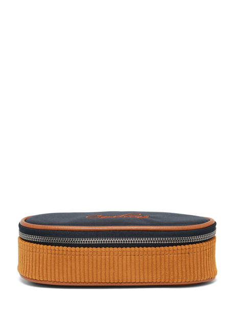 Trousse 1 Compartiment Cameleon Bleu vintage urban PLUM vue secondaire 4