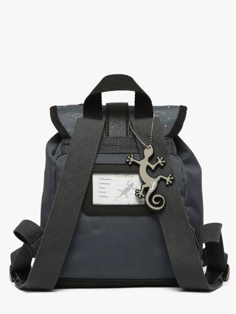 1 Compartment Backpack Cameleon Gray vintage urban SD25 other view 5