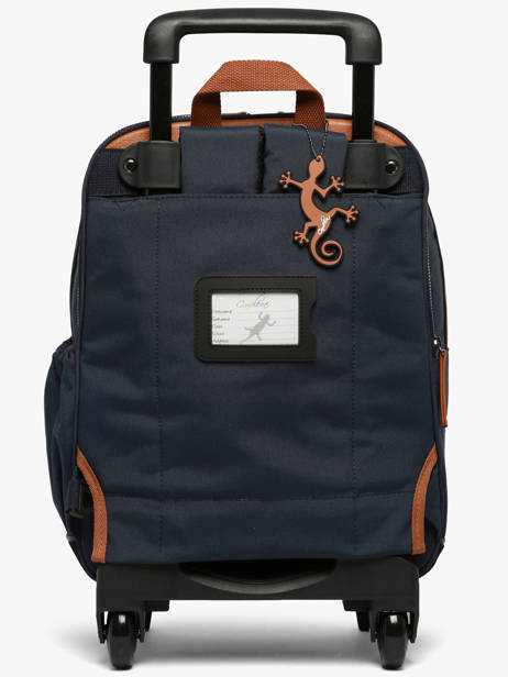 2-compartment Wheeled Schoolbag Vintage Urban Cameleon Blue vintage urban SR40 other view 6