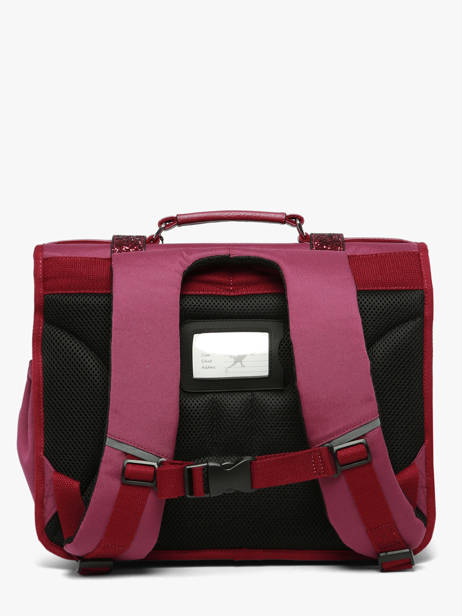 Cartable Enfant 2 Compartiments Cameleon Violet vintage fantasy CA38 vue secondaire 5