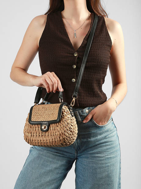 Sac Porté Main St Tropez Paille Miniprix Beige st tropez C1071 vue secondaire 1