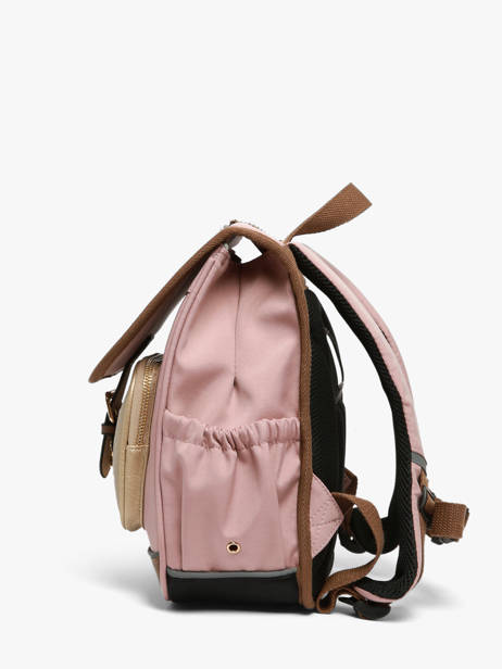 1 Compartment Backpack Vintage Fantasy Cameleon Pink vintage fantasy SD30 other view 3