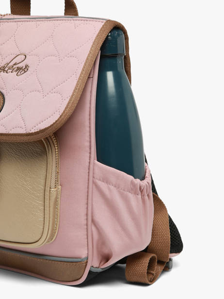 1 Compartment Backpack Vintage Fantasy Cameleon Pink vintage fantasy SD30 other view 6