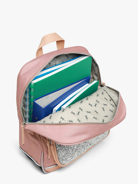Sac à Dos 1 Compartiment Cameleon Rose vintage fantasy SD33 vue secondaire 4