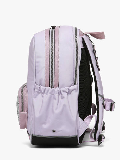 2-compartment Backpack Cameleon Violet vintage fantasy SO40 other view 3