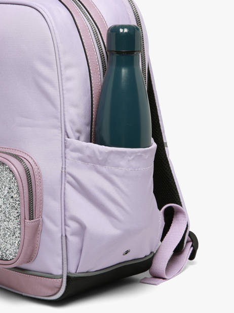 2-compartment Backpack Cameleon Violet vintage fantasy SO40 other view 6