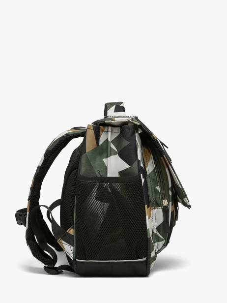 2-compartment Satchel Cameleon Multicolor futur CA38 other view 3