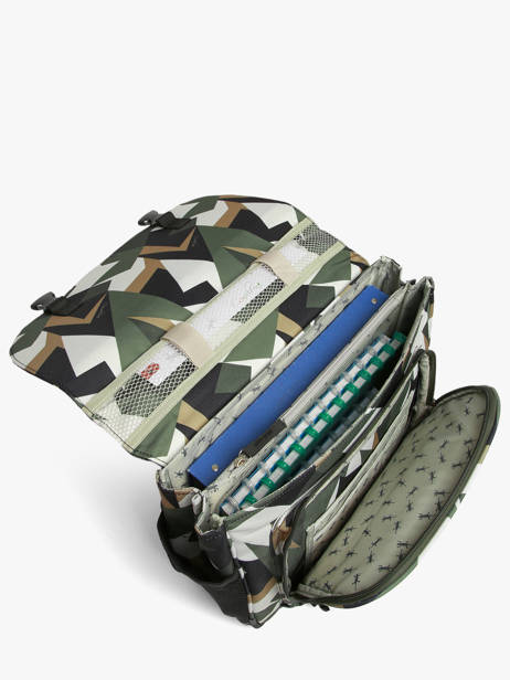2-compartment Satchel Cameleon Multicolor futur CA38 other view 4