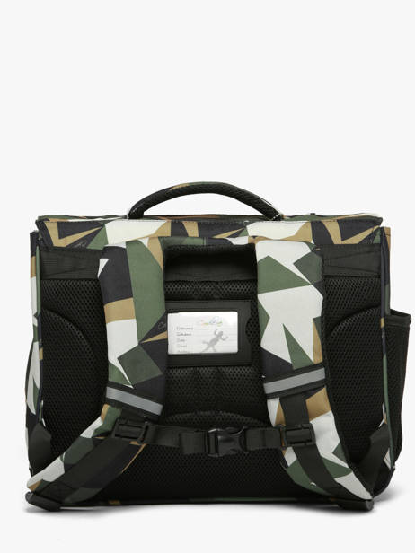 2-compartment Satchel Cameleon Multicolor futur CA38 other view 5