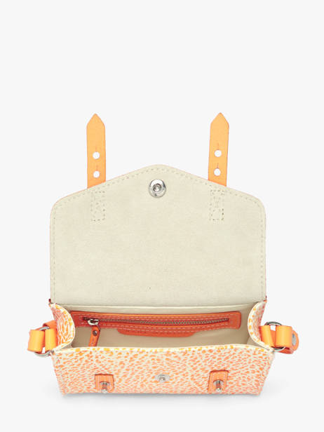 Leather Le Mini Indispensable Orangeade Crossbody Bag Paul marius Orange orangeade MINIORA other view 2