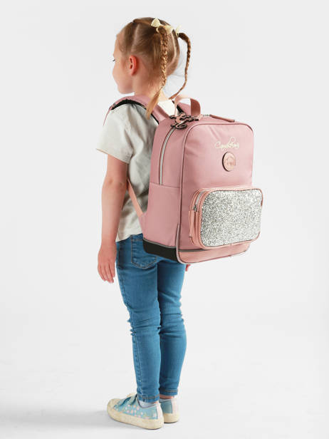 Sac à Dos 1 Compartiment Cameleon Rose vintage fantasy SD33 vue secondaire 1